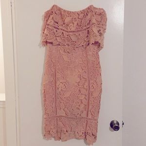 Beautiful off the shoulder dress